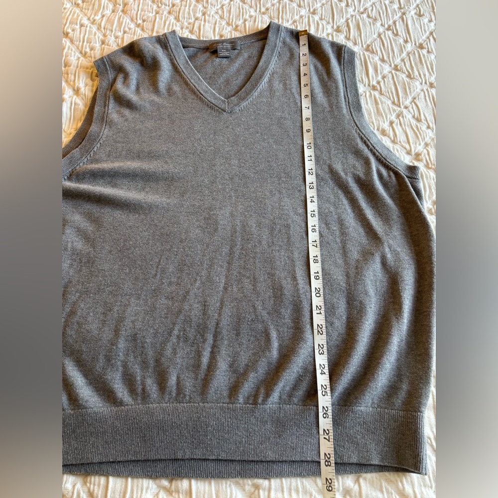 Daniel Cremieux Sweater Men XXL Gray Sleeveless Vest Casual Preppy ‎ Pullover - Picture 7 of 7